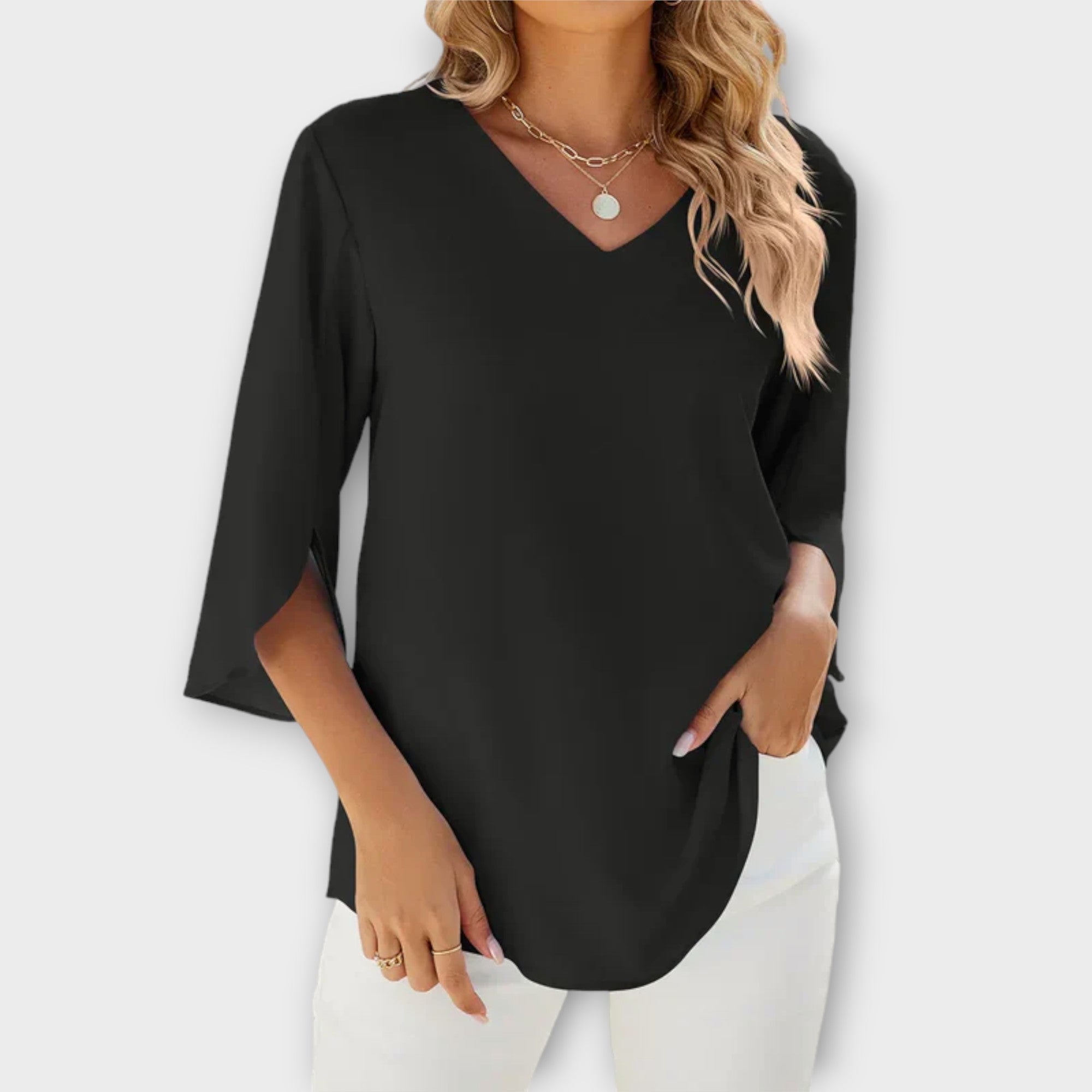 Ella | V-neck blouse